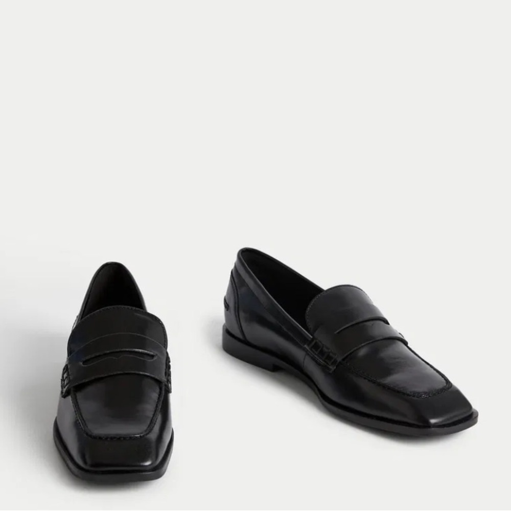 AUTOGRAPH Square Toe Loafers